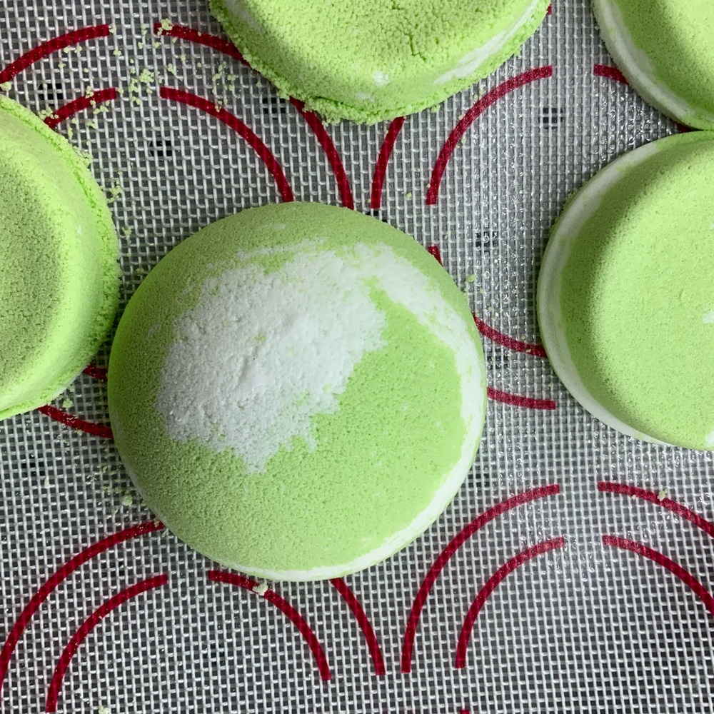 Handmade SUPER sz shower steamers- Spearmint  Rosemary for a soothing sensation.